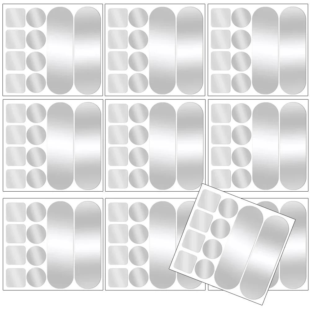 

10/5/1Pc Stainless Steel Patches Sticker Pot Repair Tape Kit Waterproof High Temperature Resistance Kitchen Aluminum Foil Paster