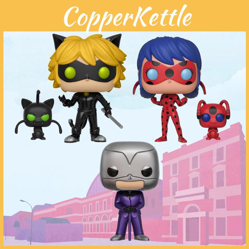 Ladybug Catnoir Pvc Model Toy Collectible Figure For Young Adults Years) 9cm Size