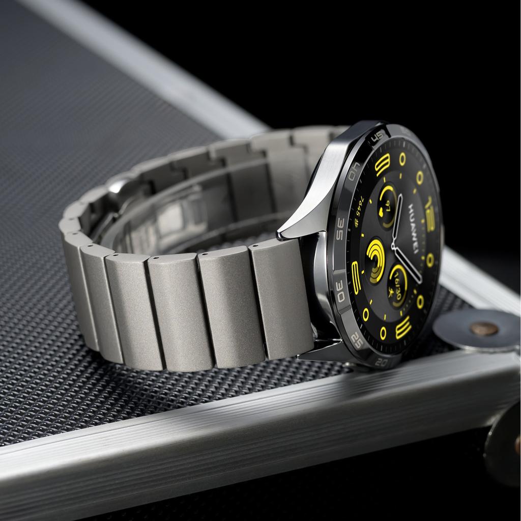 Titanium 22mm Universal Watchband for Huawei GT4 5 46mm GT5 Pro 46mm Strap Huawei Watch 4/3 Pro Man Luxury Belt Amazfit Balance