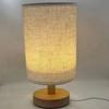 NuFeng Neue Chinesische Stil Leinen Schreibtischlampe
