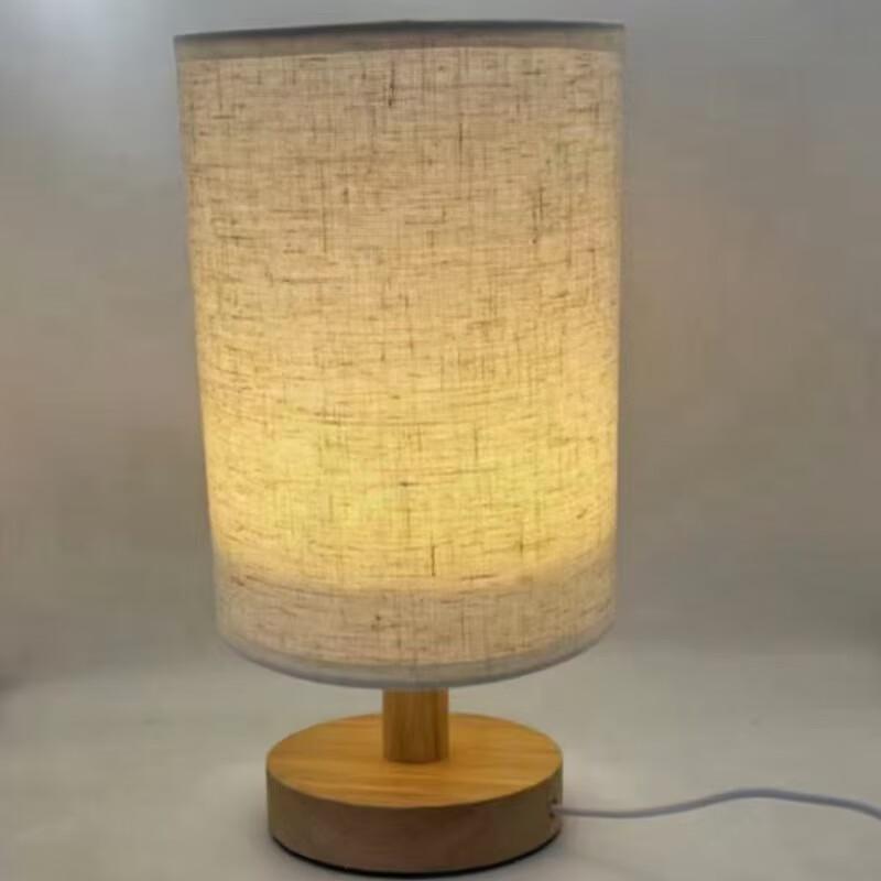

NuFeng New Chinese Style Linen Desk Lamp