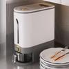 20 Jin Sealed Rice Storage Bucket: Insect & Moisture-Proof, Food-Grade, High-End Home Use Container