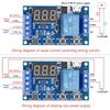 DC 6-30V Timer Relay Programmable Delay Relay Module Cycle Timer with LED Display / 5V Micro USB, Smart Home Controller