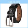 Mens Leather Belt With Twolayer Cowhide Material For Daily Casual Attire
