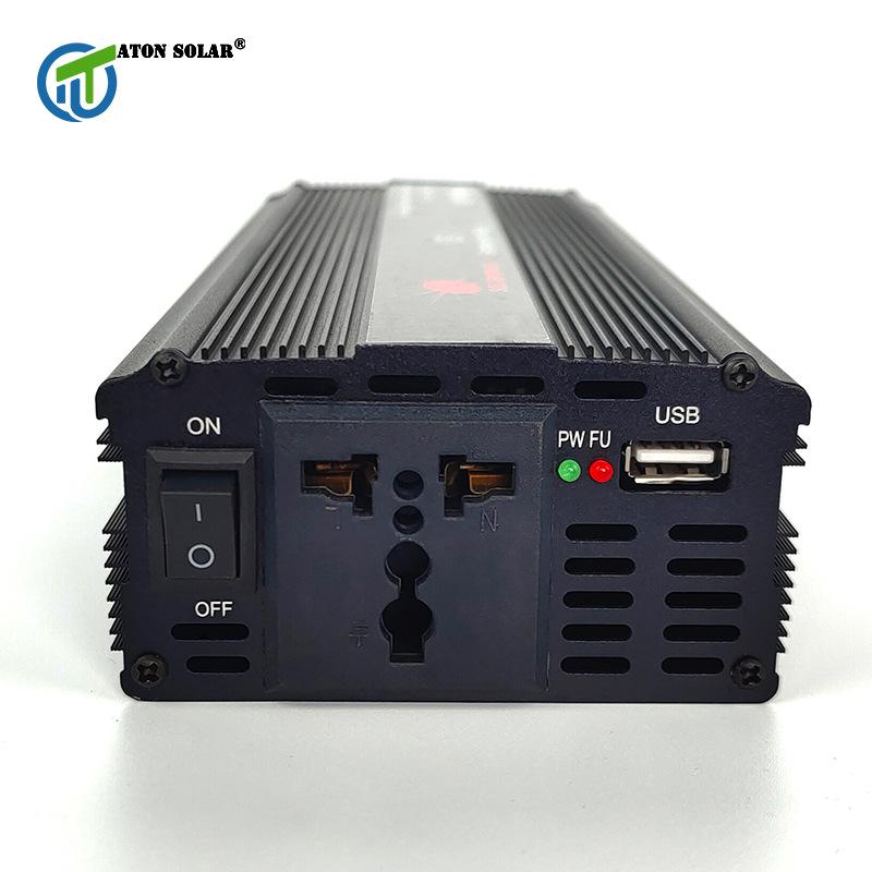 Solar Inverter 12v 220v 500W 1000W 2000W Modified Sine Wave Inversor USB Voltage Transformer Auto Power Converter Car Inverter