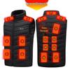 21. Distrikt Smart Oppvarmet Vest for Menn - Vinter USB Elektrisk Oppvarming med Konstant Temperaturkontroll