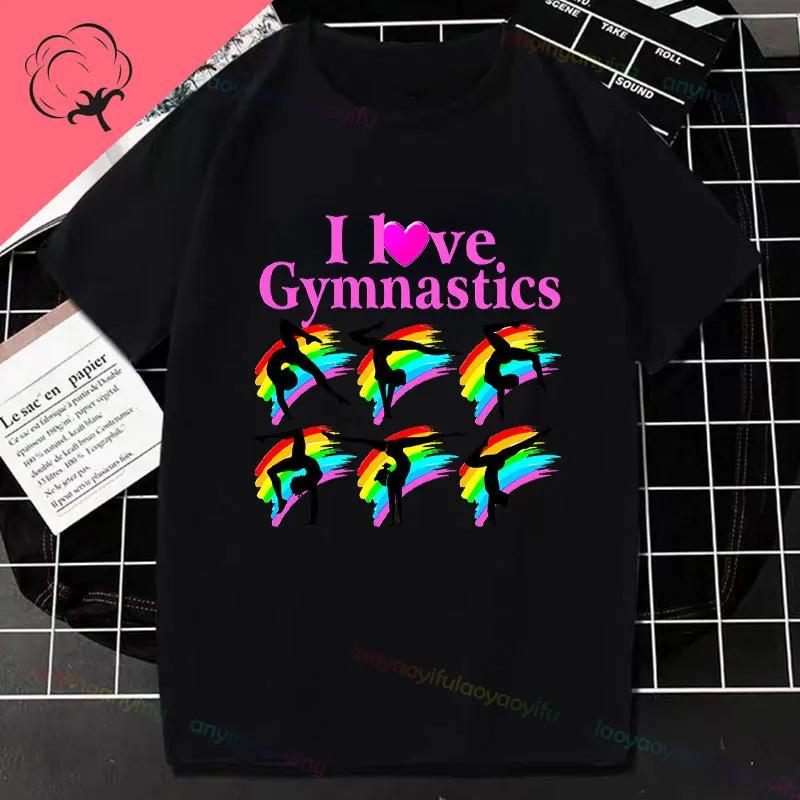 Why Walk When You Can Cartwheel Tumbling Funny Girl Gift Tshirt Pure Cotton Shortsleev Outdoor Clothing Y2k Top