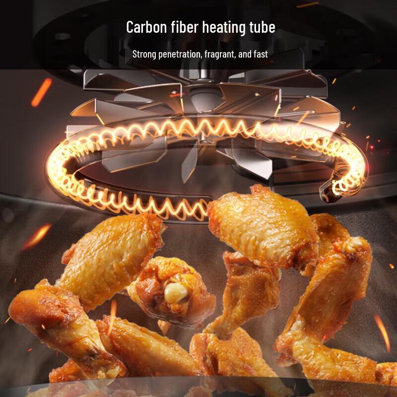 Joyoung 5.5L Space Air Fryer with Visible Window CN plug (adapter included)