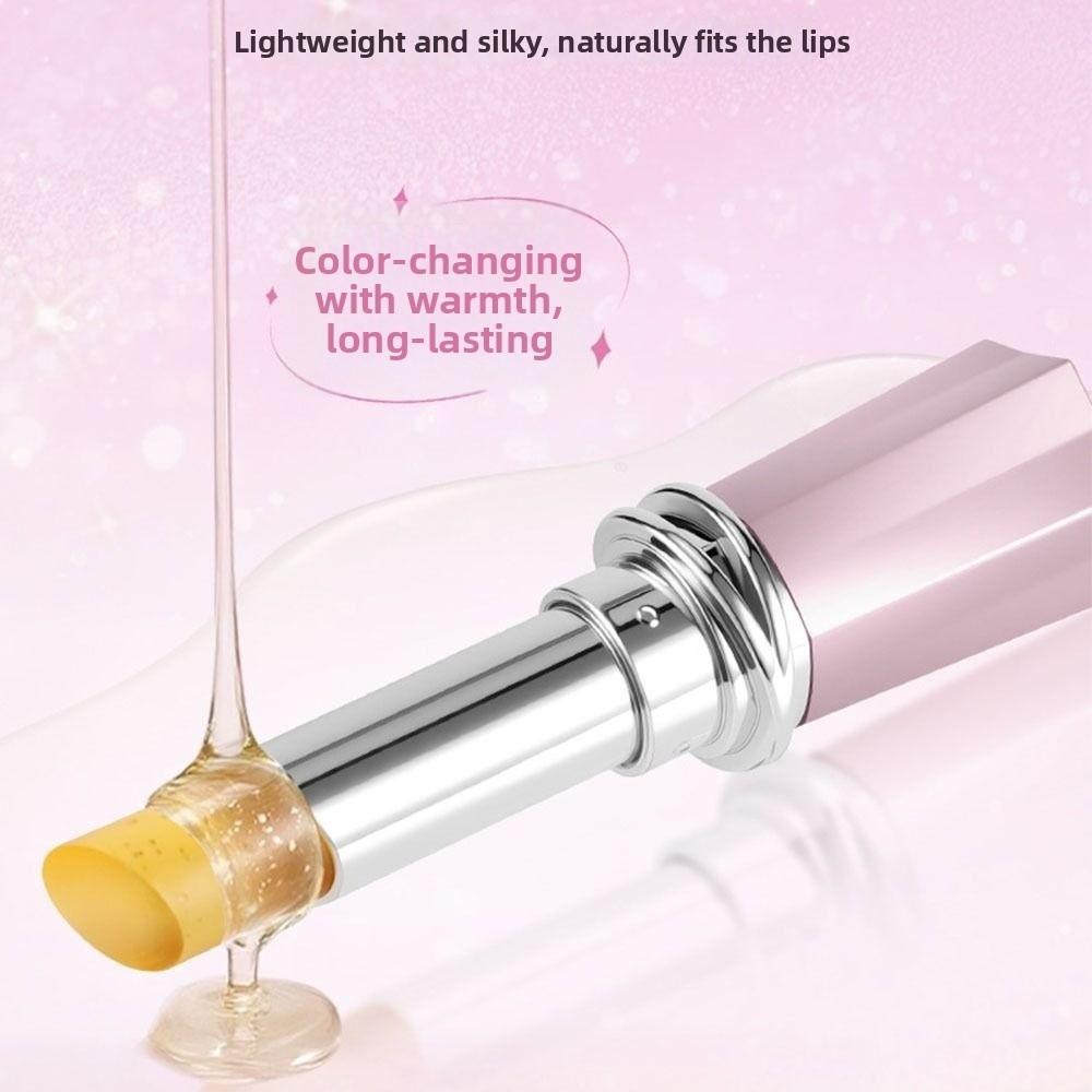 Gifts Color-Changing Glass Lipstick Long-lasting Moisturizing Solid Lip Balm Lip Care Cosmetics