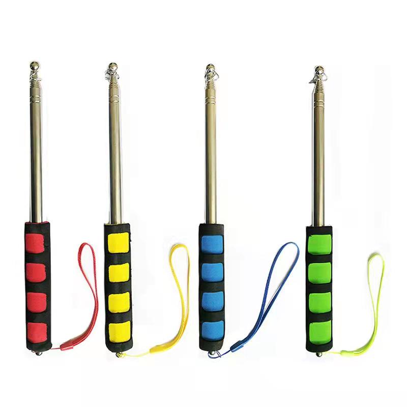 

Stainless Steel Telescopic Flagpole/Teacher Pointer (1.2m, 1.6m, 2m) Portable Guide Pole