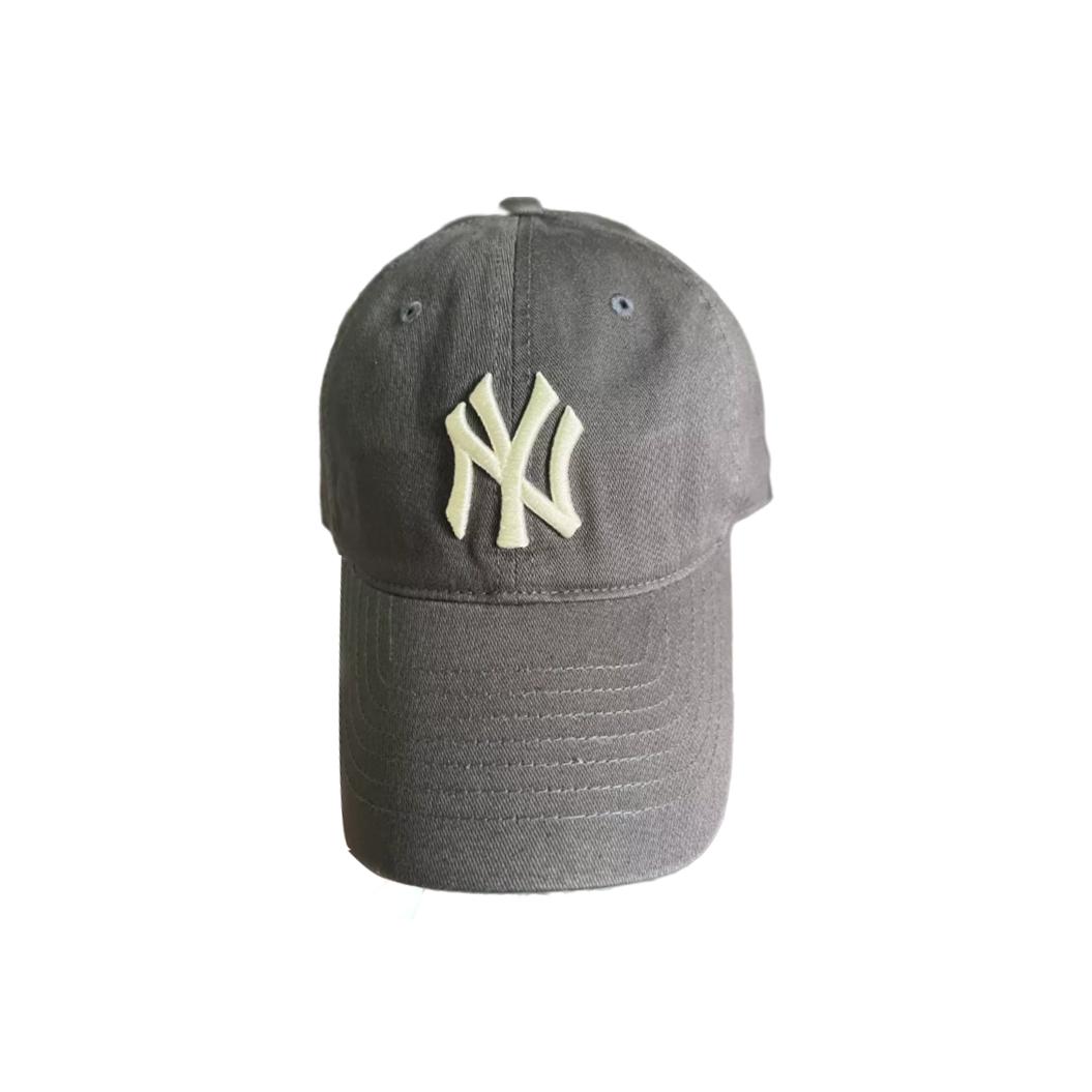 Хлопковые Бейсболки MLB Унисекс Серые Модные 3Ac06601Nk0068 F