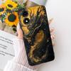 Pour Motorola Moto E14 Coque de téléphone motif Dragon Tigre Cool Pour Moto E14 Pare-chocs Souples en Silicone Noir
