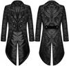 Men's Medieval Steampunk Vampire Tailcoat for Halloween