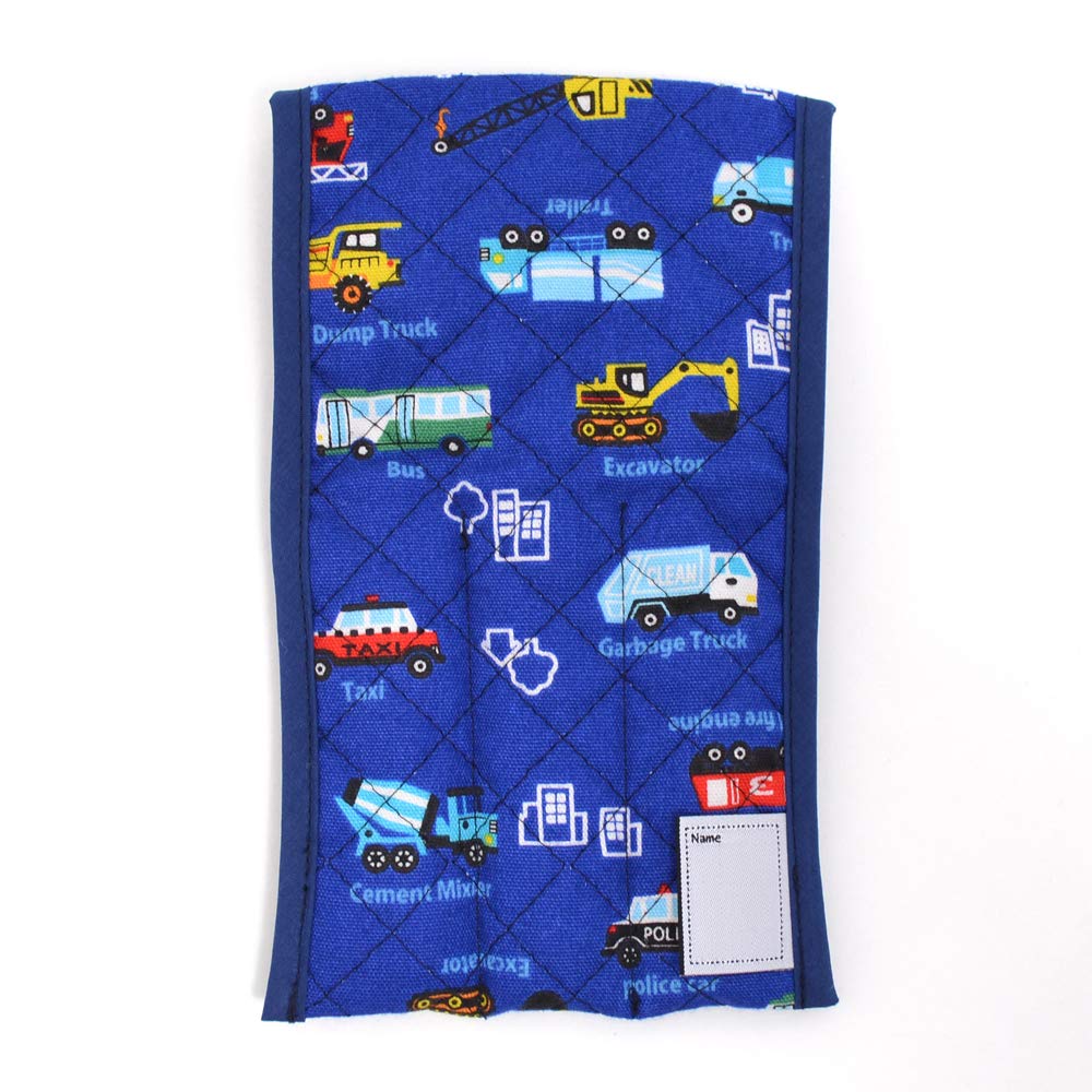 COLORFUL CANDY STYLE Cutlery Case for Full Throttle Working Vehicle N4623500 Boys, Cloth, Children, Portable, Stylish, Cute, (Royal Blue)