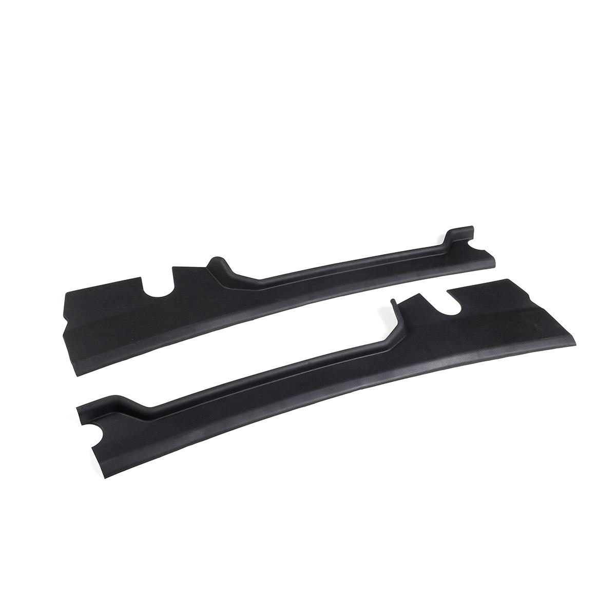 

For Land Rover Discovery 3 4 LR3 LR4 TPE Black Car Windshield Pressed edge panel wiper bottom panel Trim Sticker car Accessories