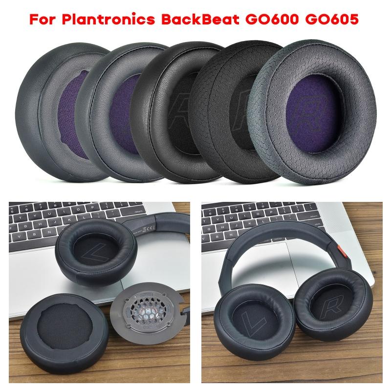 Durable Ear Pads Ear Cushion for BackBeat GO600 GO605 Headphone Earpads Headphone Sleeves Earmuff Cover Mesh/Protein