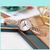 Gadi Womens Minimalist Korean Style Alloy Waterproof Quartz Watch With Elegant Strap For Casual Wear