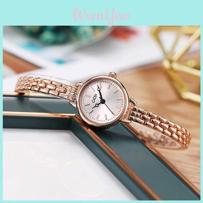 Gadi Womens Minimalist Korean Style Alloy Waterproof Quartz Watch With Elegant Strap For Casual Wear