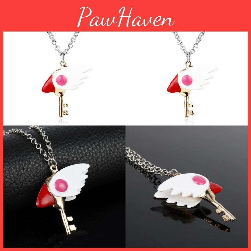 Cardcaptor Sakura Jewelry Necklace Alloy Electroplated Unisex For Anniversary Gift