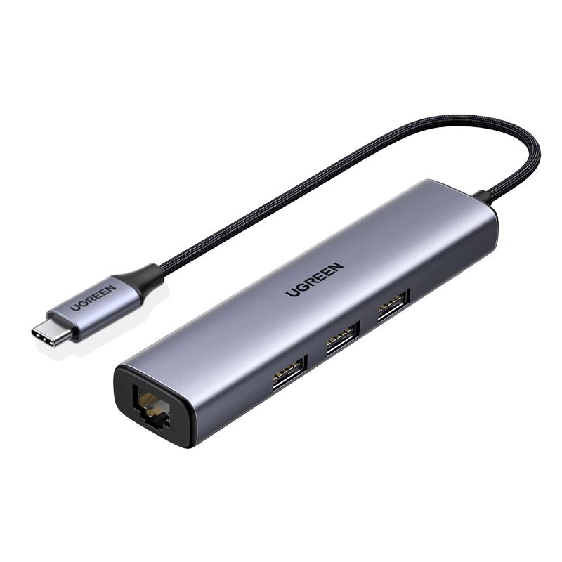 UGREEN Type-C USB Hub with Gigabit Ethernet
