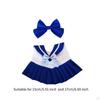 17 Cm Doll Clothing for Plush Dolls, Sailor Outfit Accessories Play