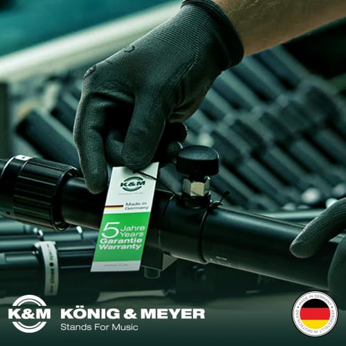 K&M Flugelhorn Stand 15240, 5 Legs, Black