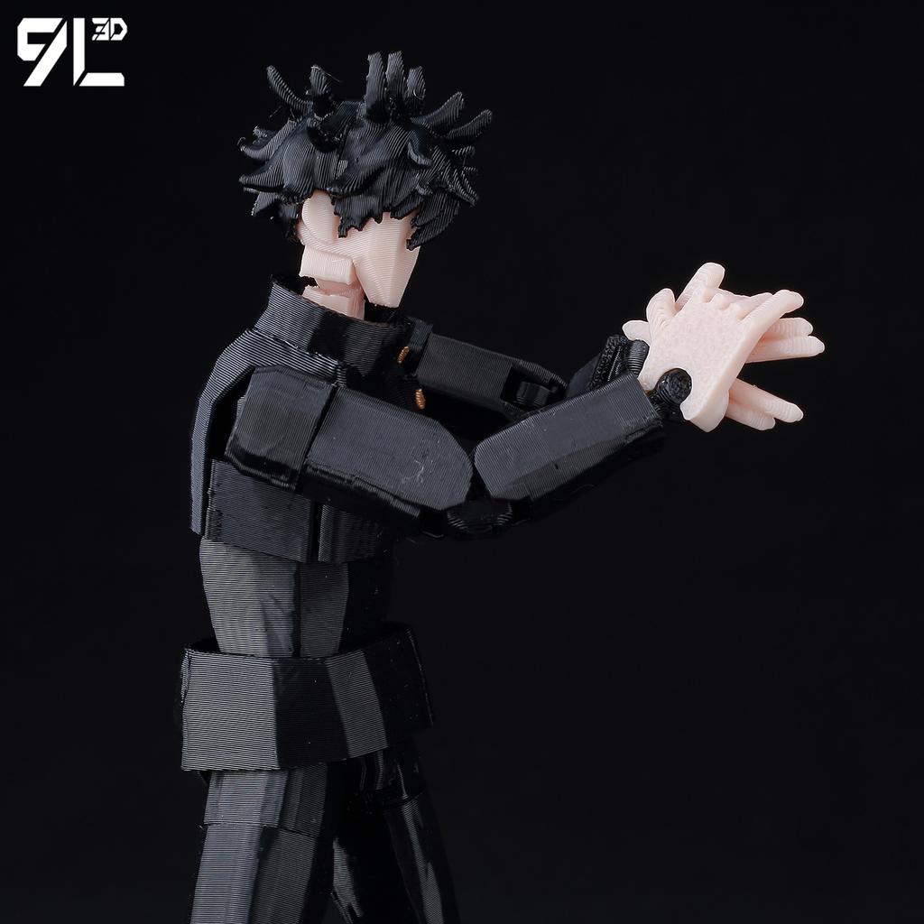 9L3D Printed Lucky13 Dummy13 Jujutsu Kaisen Gojo Satoru Toji  Fushiguro Megumi Anime Action Figures Mannequin  Model Titan13 Toy