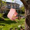 Hut Shape Hanging Bird Feeder Large Capacity Hummingbird Feeder Non-Toxic Bird Feeding Tray Patio