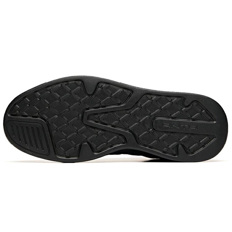 Anta Life Collection Low top Skateboard Shoes Men's Black Red 112018041-6