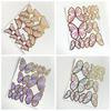 1Sheet Happy Birthday Sequins Butterfly Cake Topper Cake Decoration Simulation Butterflies Wedding Cake Decorating Supplies