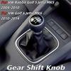 Car Accessories 5/6 Speed Car Gear Shift Knob Lever Shifter Handle Stick With Gaiter Cover Fit For VW Golf Jetta MK5 MK6