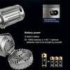 Solar Camping Lantern With Fan Portable Stretchable Electric Fan Emergency Light Outdoor Lighting Rechargeable LED Tent Light