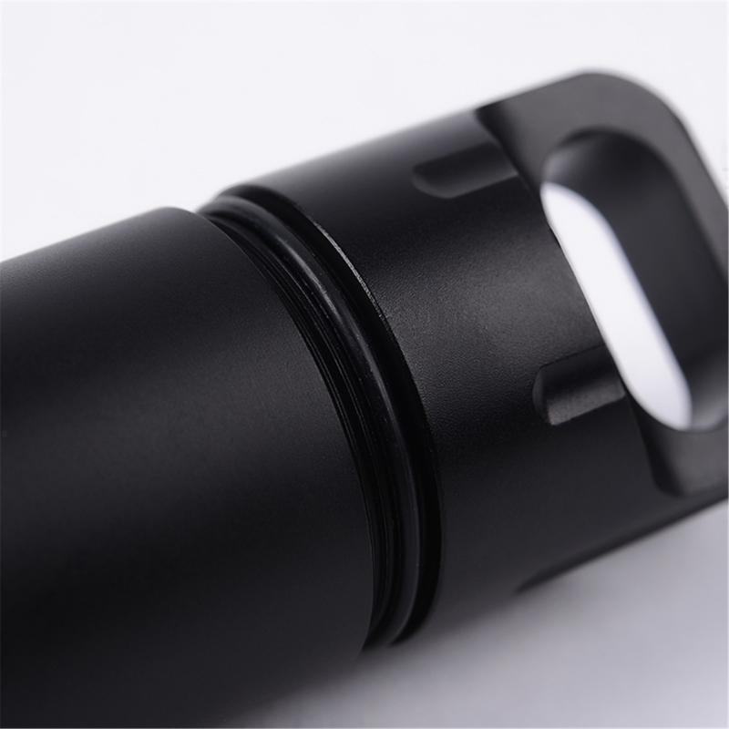 Vodotěsná úložná trubice pro venkovní použití Kompaktní cestovní víceúčelový úložný kontejner pro kempování a cestování