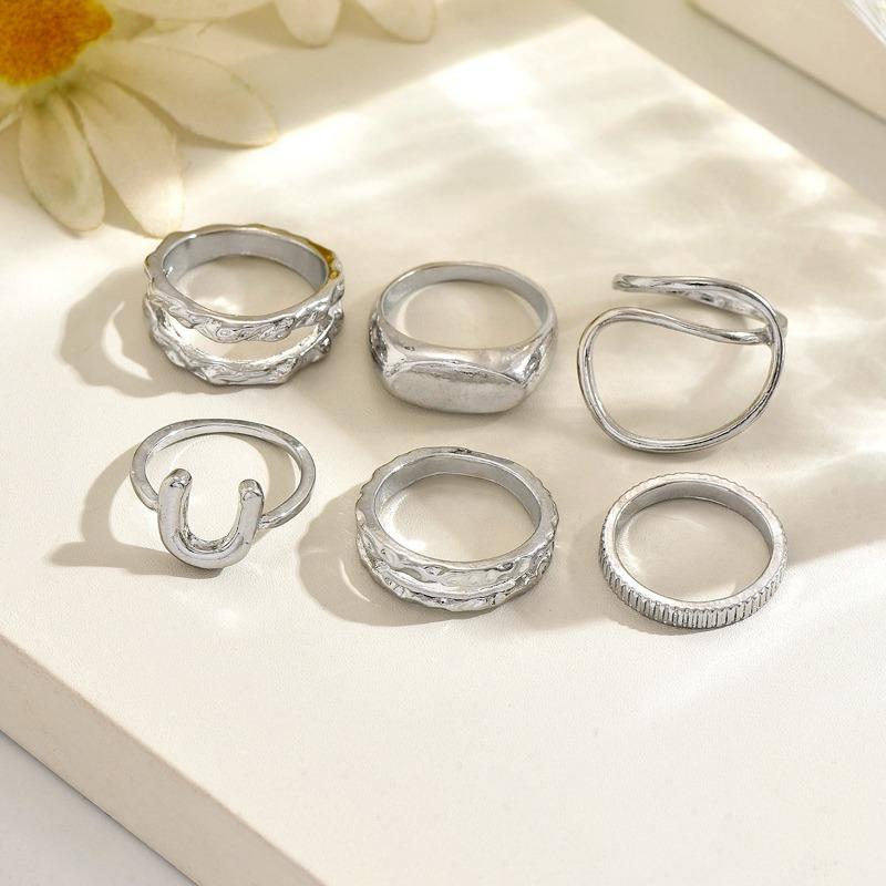 Rings, women's light luxury high-end jewelry, couple's ring, niche design accessories, personalized rings