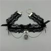 Vintage Romantic Lace Necklaces Women Delicate Pentagram Choker Sexy Charming Party Prom Wedding Daily Wear Jewelry Accessories