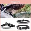 Decoration Rhinestone Collar Dog Glitter Adjustable Faux Leather Puppy Collar Pet Traction