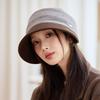 New Pleated Beret Casual and Versatile Face Showing Small Plaid Hat for Women In Autumn and Winter Windproof and Warm Newspaper Boy Hat