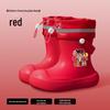 Children's Waterproof Non-Slip Rubber Rain Boots for Boys and Girls - Warm, School-Ready Footwear