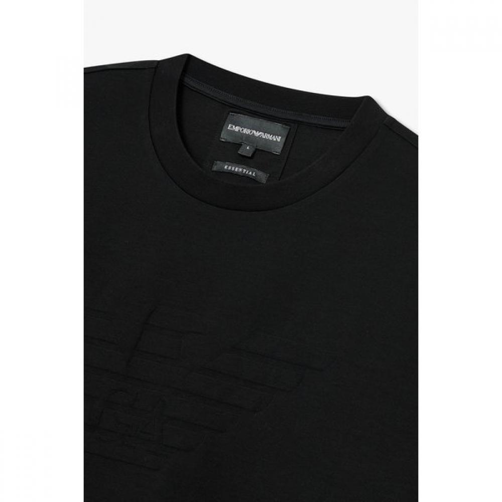 Emporio Armani Men S Logo Jacquard ShorT Sleeve T ShirT A515126004