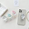 Laser Colorful 3D Little Rabbit Phone Case Bracket Desktop Airbag Scalable Watching Support Portable