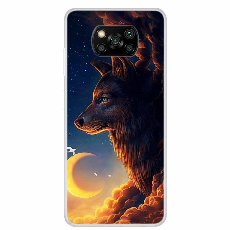 For Poco X3 Pro Case X3 NFC 6.67" Clear Marble Soft TPU Silicone Back Case for Xiaomi Poco X3 NFC Phone Covers Shockproof Fundas