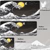 Japanese The Great Wave of Kanagawa Large Gaming Mousepad 800x300mm Gamer Keyboard Lock Edge Desk Mats Office Laptop Accessories