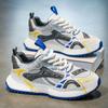 Fashion Men's Casual Sport Shoes Comfortable Mesh Breathable Fashion Sneakers 2025 Autumn New Thick Bottom Fashion Vulcanized Shoes