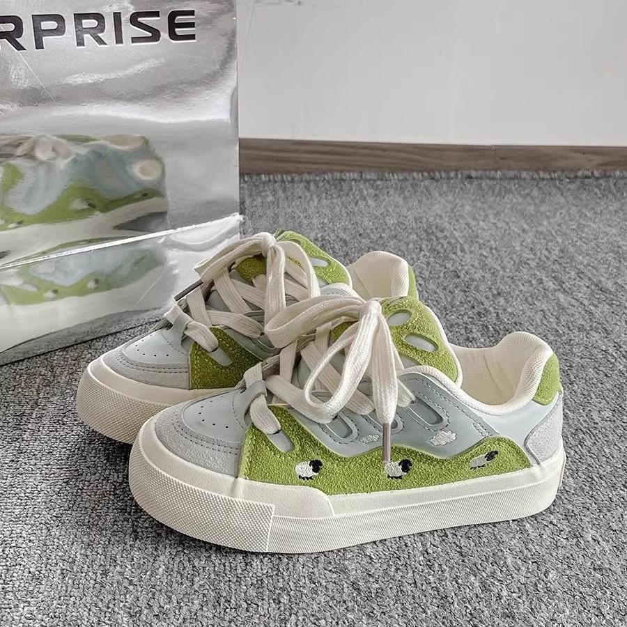 

Women s Casual Shoes New Fashion Cross Tied Height Increase Platform Sneakers Breathable Comfortable Non Slip Flats 35