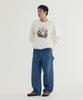 COVERNAT Circus Graphic Sweatshirt Off White