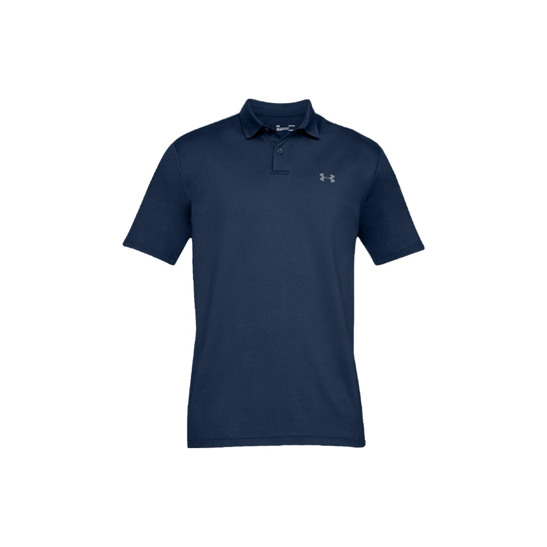 Under Armour Performance 2.0 Polo Shirt Navy Men s 1342080-408 L
