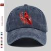 Pc Vibrant Red Cardinal Bird Print Baseball Cap Red Robe Design Trucker Hat Comfortable Lightweight Papa Cap Dad Mom Beach P