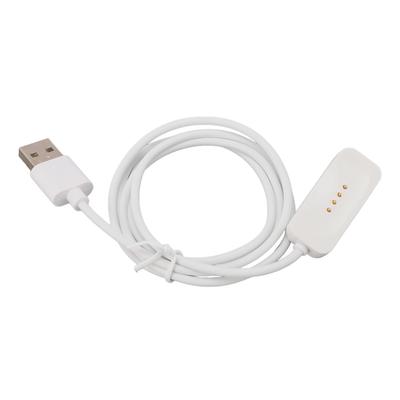 Smart Watch Charger PVC ABS 3.3FT Portale USB Magnetic Charging Cable Cord for Watch X 2 3 White