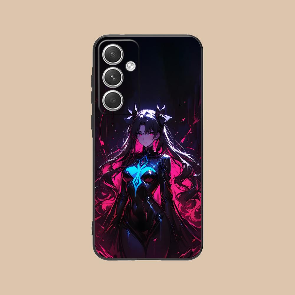 Anime Fate Stay Rin Phone Case for Samsung Galaxy S26 S25 S24 S23 S22 S21 S20 Note20 Plus FE Ultra Colorful Cover Luxury Pretty