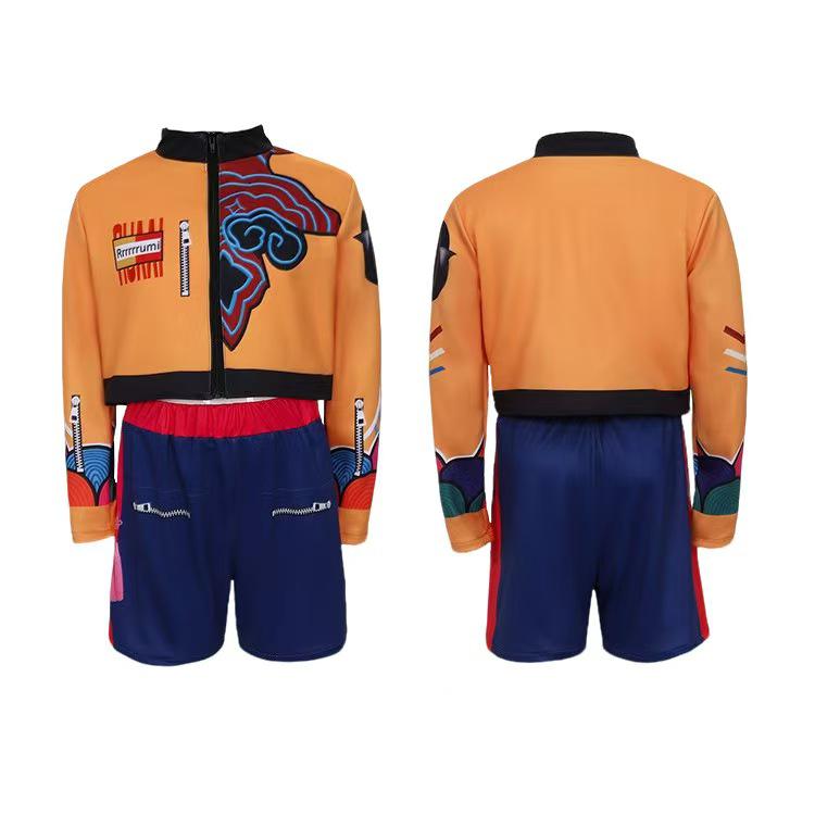 Evropský & Americký Cosplay Kostým Dívčí Skupiny Lovců Démonů - Sada Rumi Zoe Mila na Halloween